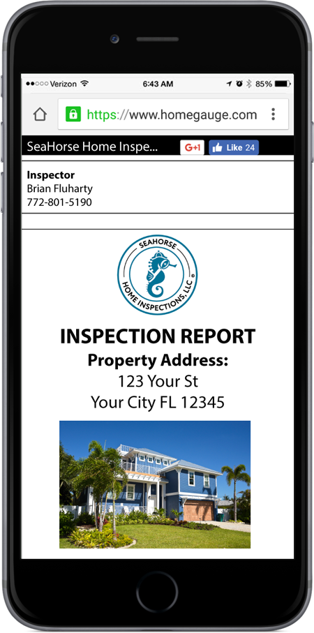 Homegauge CRL Digital Report